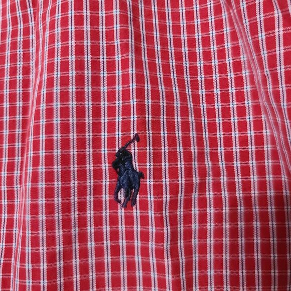 Ralph Lauren Blake Mens Button Up Multicolor Size Large Cotton Long Sleeve Logo - Picture 9 of 12